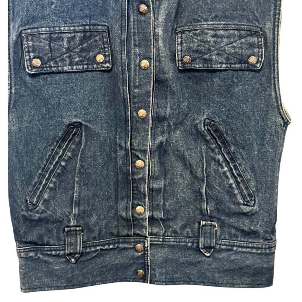 Vintage Liz‎ Claiborne Denim Vest - Picture 3 of 7